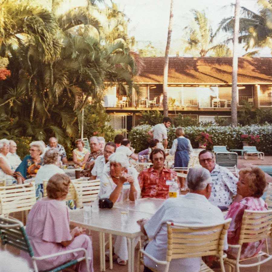 Maui Sands Pool Parties circa 1979-1981