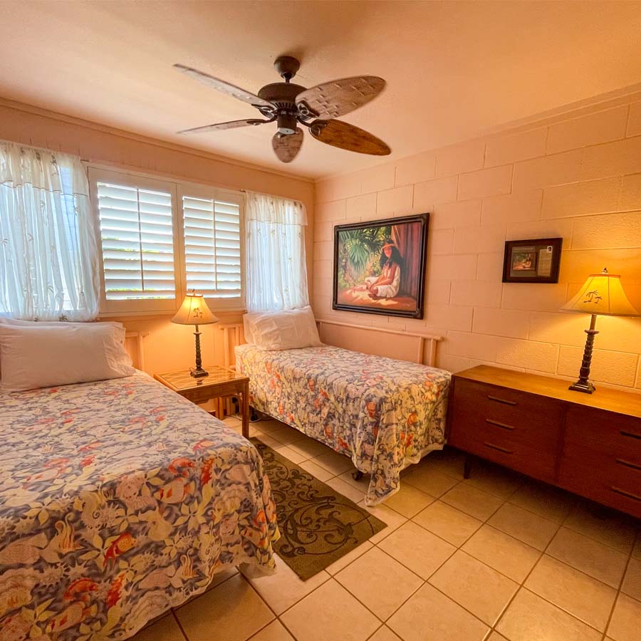 Maui Sands 5F Twin Bedroom