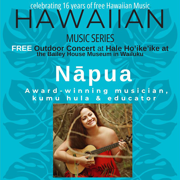 Bailey House, Hawaiian Music Series - May 2024 -web