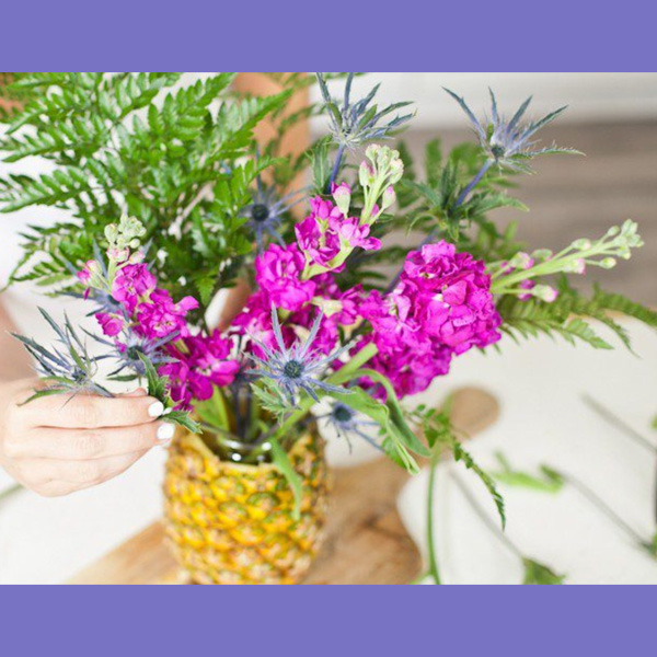 Maui Farm Events - Pineapple Flower Arrangement Workshop-web